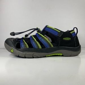 Keen 1014265 Newport H2 Waterproof Black Blue Sport Sandals Men’s Size 7 Shoes